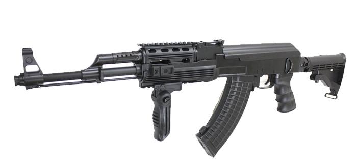 10/31まで！35％OFF】CM522C AK47 タクティカル M4ストック スポーツライン電動ガン【180