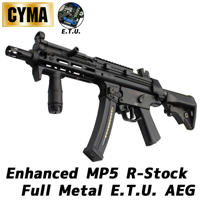 お買得！】 CYMA製 電動ガン MP5K PDW対応 フォールディング ストック