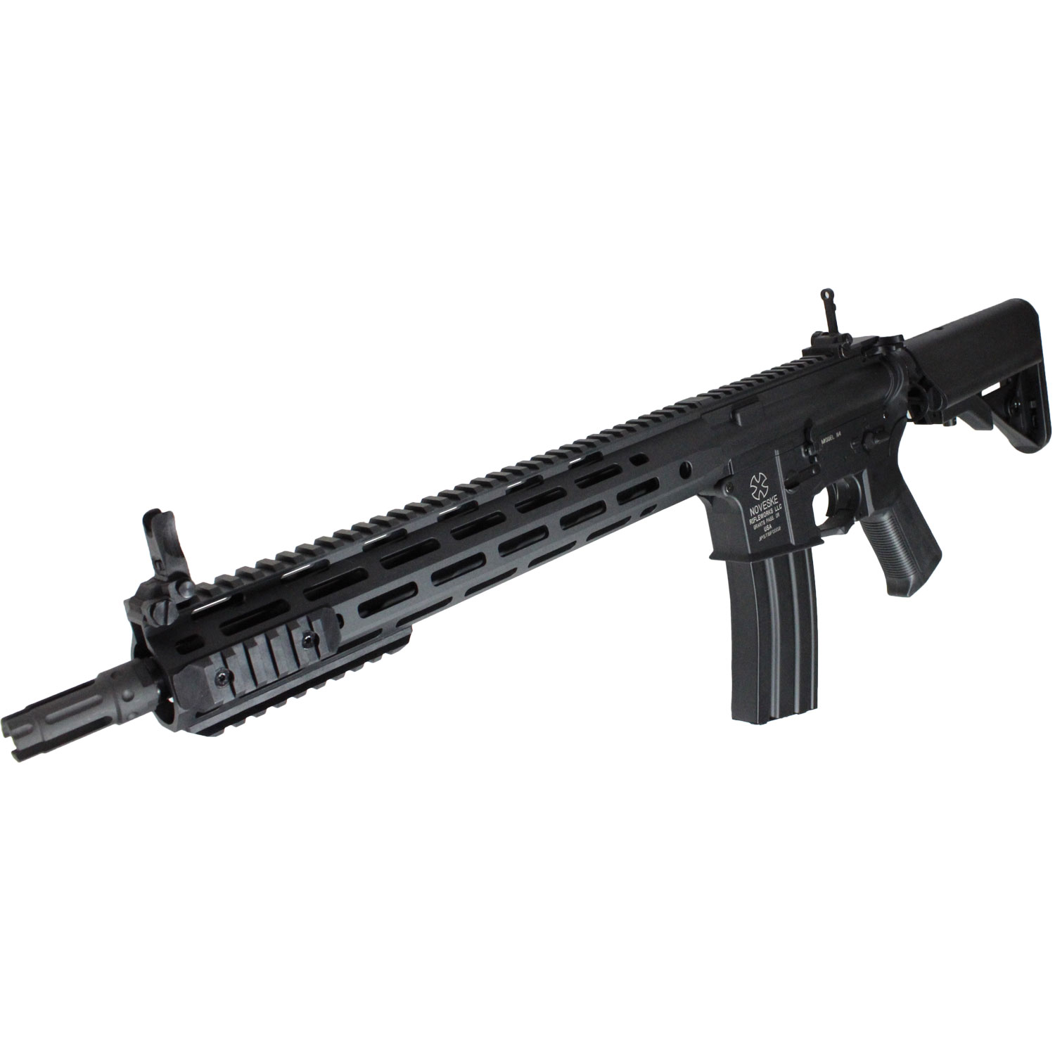 ST M4 URX4 M-LOK 14.5インチ チャレンジャーライン G3電動ガンBK(NOVESKE刻印)（電子トリガー システム搭載）【180日間安心保証つき】