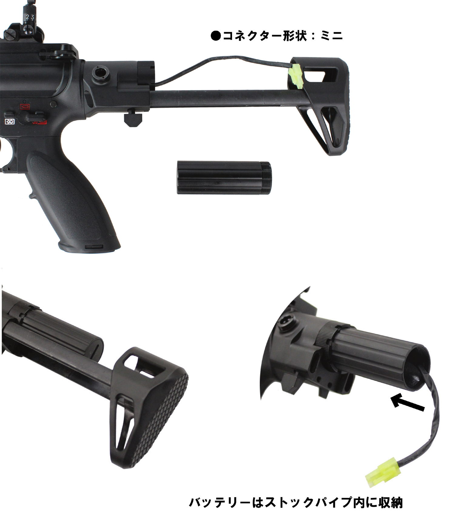 ST HK416 PDW スポーツライン G3電動ガン（電子トリガーシステム搭載）BK【180日間安心保証つき】