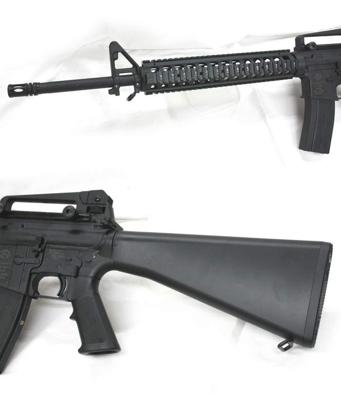 S&T M16A4 RIS ガスブローバック スポーツライン BK