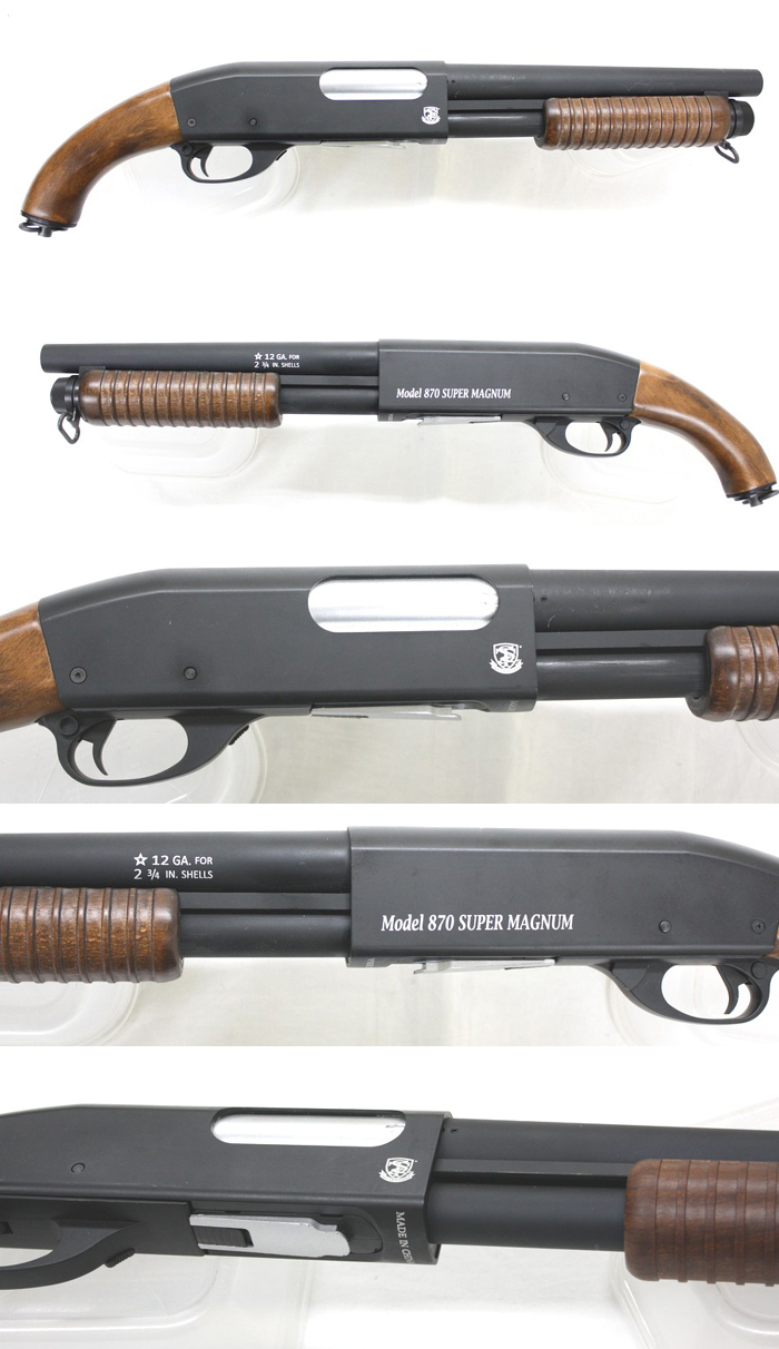 限定特価！40％OFF】S&T M870 ソードオフ リアルウッド エアーショット 