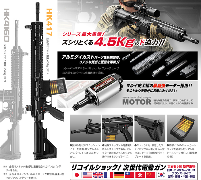 超激安 東京マルイ 次世代電動ガン HK417 asakusa.sub.jp